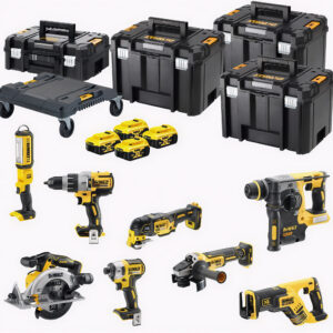 DeWalt DCK853P4T 8-Delige voordeelset | 4x 18V 5,0Ah in T-Stak koffers