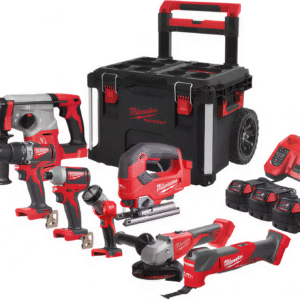 Milwaukee M18 FPP7C-503P | Powerpack 7-delige | 18V | Accu combiset (3x 5.0Ah) | Packout Trolley