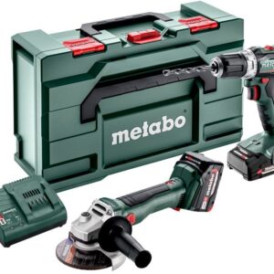 Metabo Accu Combo Set 2.6.5 18V: BS18LBL+W18LBL9 | 1x 4,0Ah, 1x 2,0Ah, SC 30