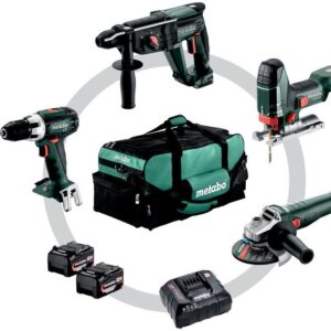 Metabo Accu-comboset 4.1.4 | 18V | Incl. Accu's en lader