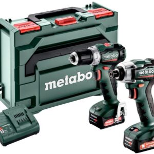 Metabo BS 12 BL + SSD 12 BL Accu Combo set 12V | 2 x 2.0 Ah, SC 30