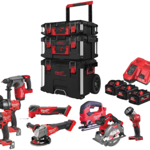 Milwaukee M18 FPP8E-553P Accu Powerpack 8-delig 18V 5.5Ah in PACKOUT Set