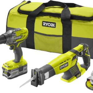 Ryobi R18CK4E-242S | 4-delig ONE+ 18V Accu Combokit