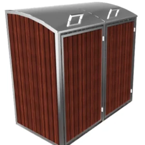 Lark RVS Ombouw | 2 Containers