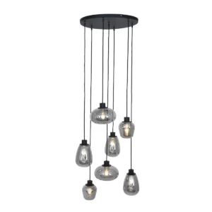 Echo Hanglamp 7-lichts glas