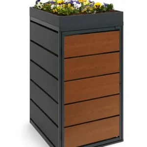 Green Plant Eiken Ombouw Antracietgrijs / Hout | 1 Container