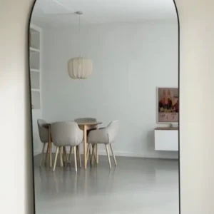 Maj Boogspiegel 215×110 cm – Zwart