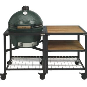 Buitenkeuken stel samen met zijtafel + Big Green Egg XL