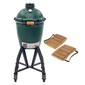 Big Green Egg Medium – met intEGGrated onderstel en acacia zijplankjes