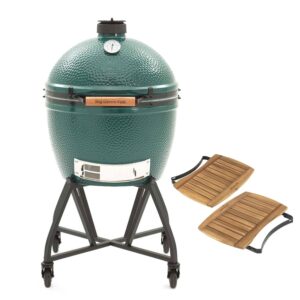 Big Green Egg XL – met intEGGrated handler en acacia zijplankjes
