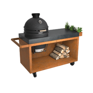 OFYR 135 Kamado Table PRO Corten – Beton